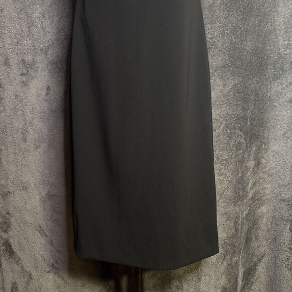 RACHEL Rachel Roy Cold Shoulder Ruffle Halter Dress Black Size M NEW - Picture 10 of 11